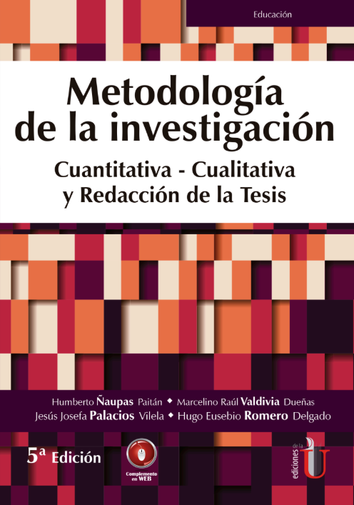 METODOLOGÍA DE LA INVESTIGACIÓN : CUANTITATIVA - CUALITATIVA Y REDACCIÓN DE LA TESIS