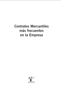 Image of CONTRATOS MERCANTILES MÁS FRECUENTES EN LA EMPRESA