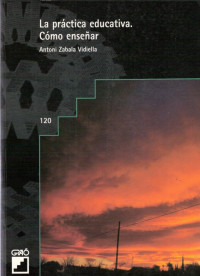Image of LA PRÁCTICA EDUCATIVA - Como enseñar