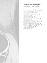 Image of Técnicas relevantes de RM