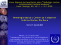 Curso Regional de Capacitación sobre “Cardiología Nuclear en Enfermedad Cardiaca Isquémica