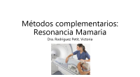 Image of Métodos complementarios: Resonancia Mamaria