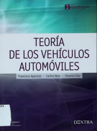 Image of TEORIA DE LOS VEHÍCULOS AUTOMÓVILES