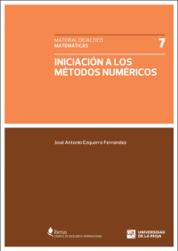 Image of INICIACIÓN A LOS MÉTODOS NUMÉRICOS