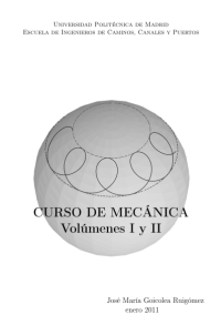 Image of CURSO DE MECÁNICA VOLÚMENES I Y II