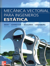 Image of MECÁNICA VECTORIAL PARA INGENIEROS : ESTÁTICA