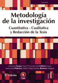 Image of METODOLOGÍA DE LA INVESTIGACIÓN : CUANTITATIVA - CUALITATIVA Y REDACCIÓN DE LA TESIS