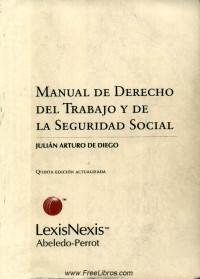 Image of MANUAL DE DERECHO DEL TRABAJO Y DE LA SEGURIDAD SOCIAL