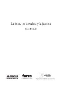 Image of La ética, los derechos y la justicia